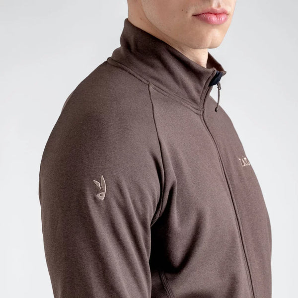 Amiko Men's Fleece Jacket — Brown