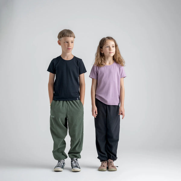 Amo Kid's Merino T-shirt — Blue