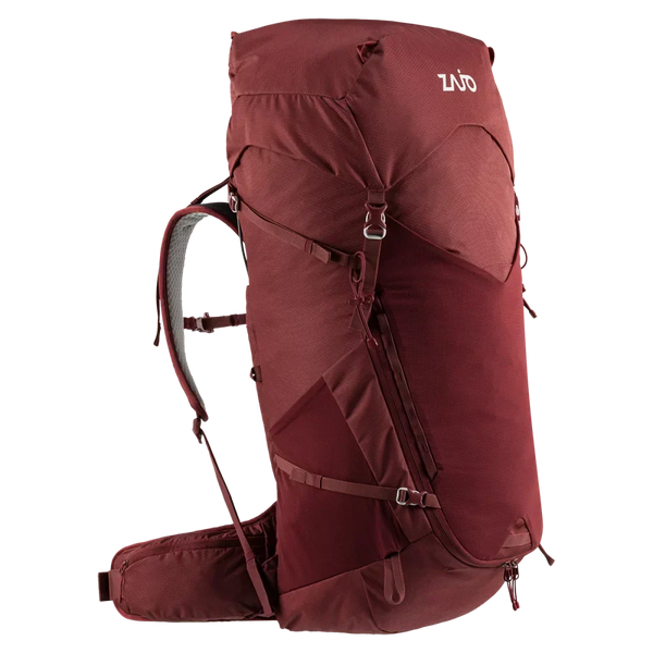 Eksploro 65l Hiking Backpack — Dark Red