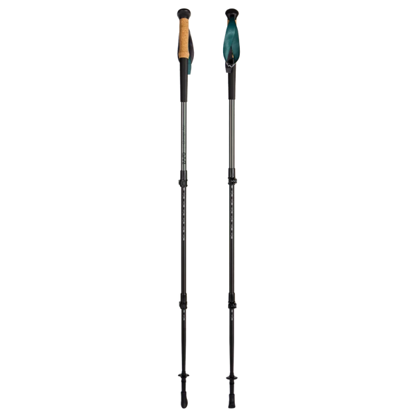 Grimpi Alu Trekking Poles — Green