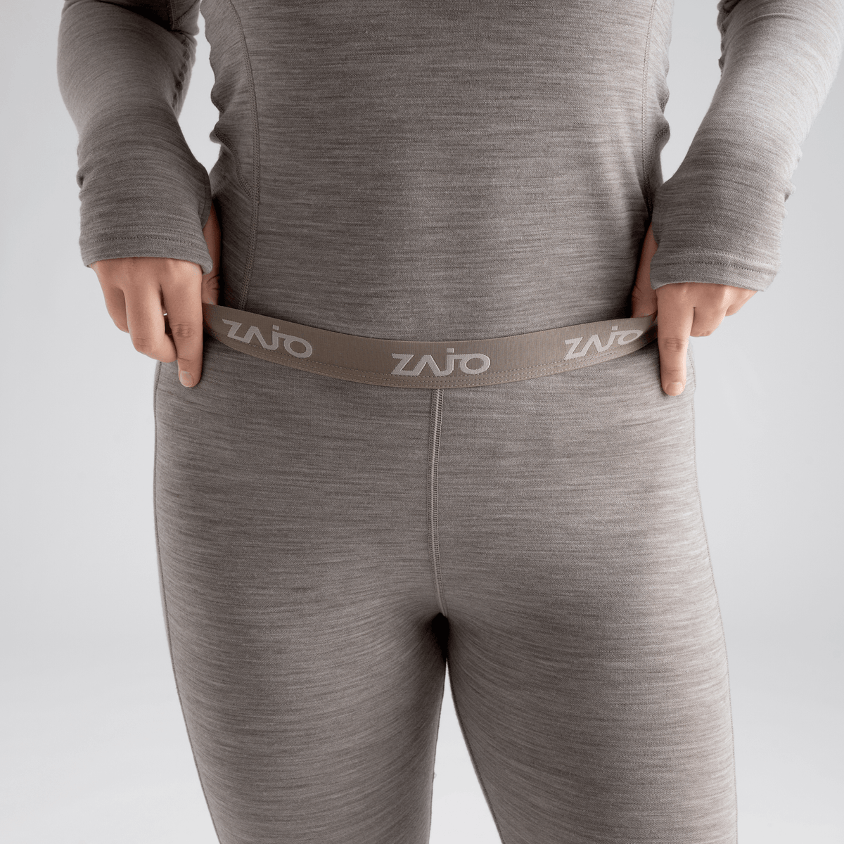 Hejma pantaloni din lână merinos cu talie înaltă pentru femei
