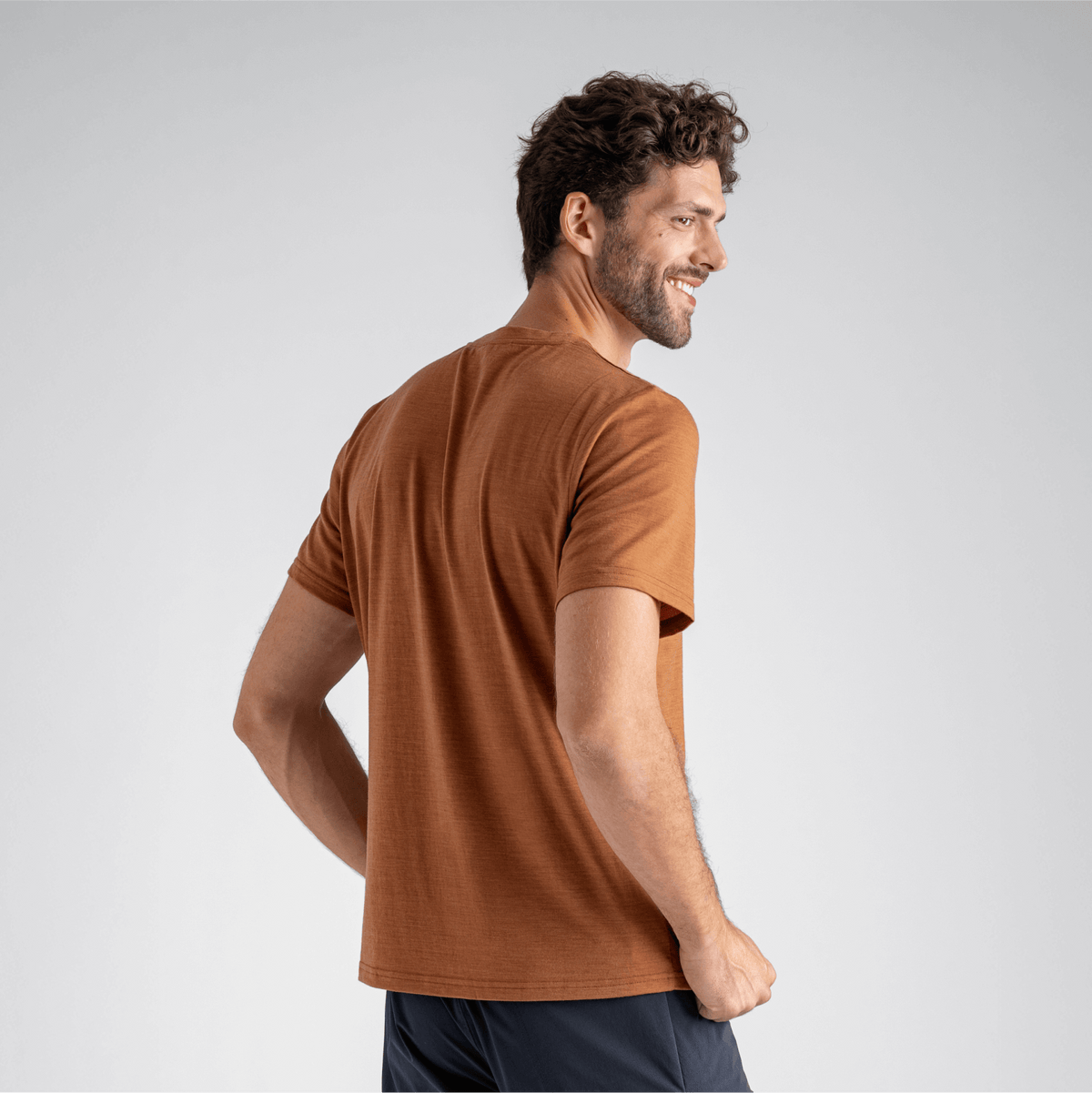 Kora tricou din lână merinos pentru bărbați