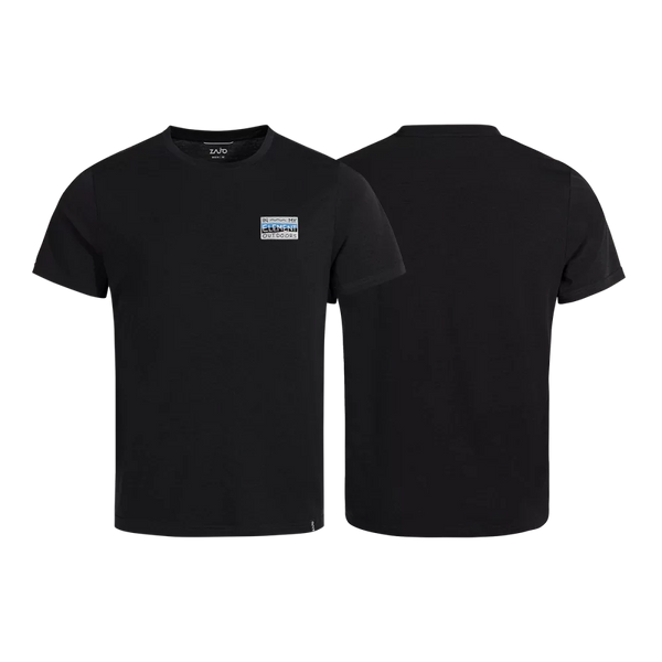 Kora Men's Merino T-shirt — Black Element