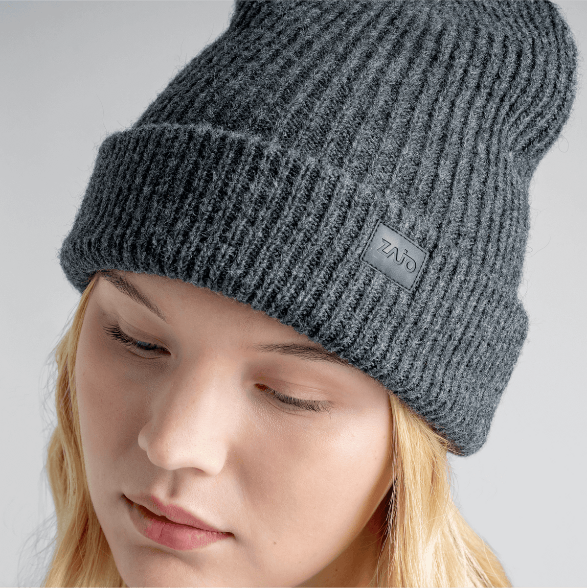 Lana Alpaca Wool Beanie — Beige