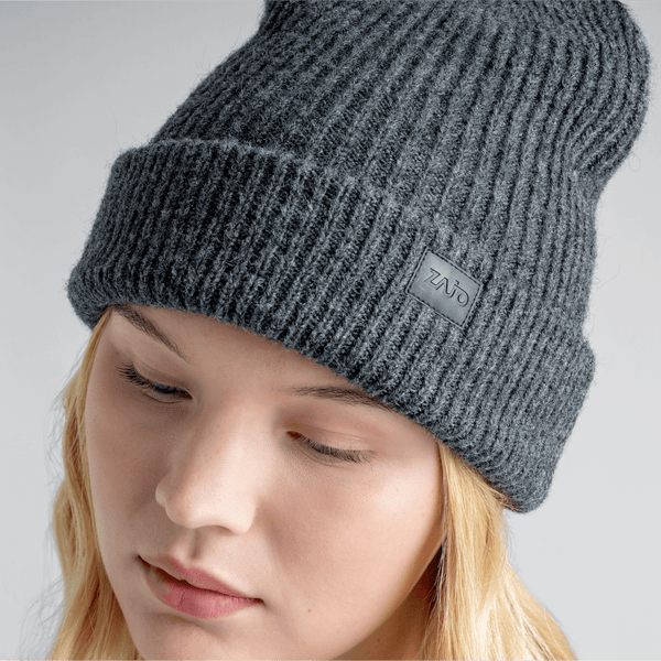 Lana Alpaca Wool Beanie — Beige