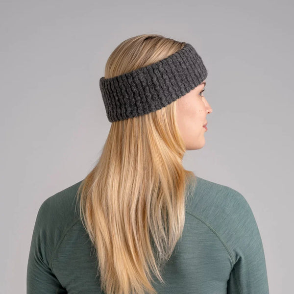 Lana Alpaca Wool Headband —  Off White