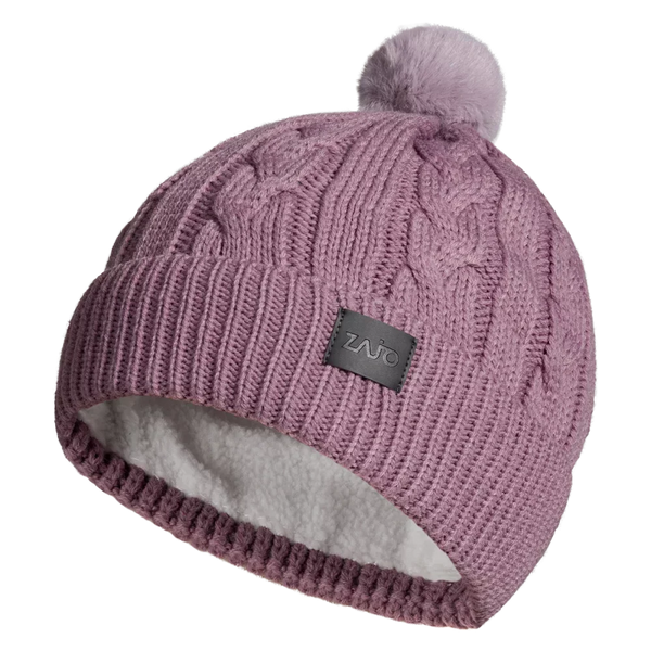 Mola Kid's Beanie — Light Rose