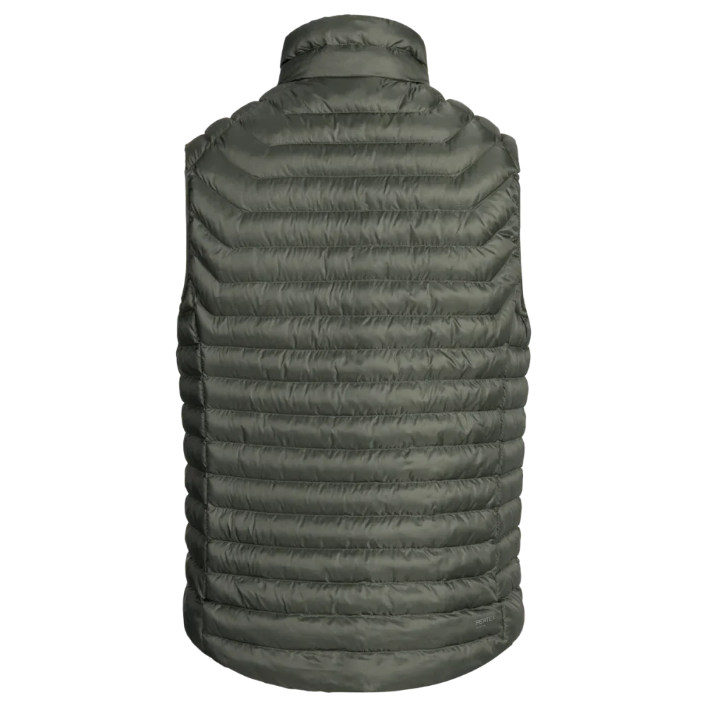 Nubaro Men's Insulated Vest — Thyme Green