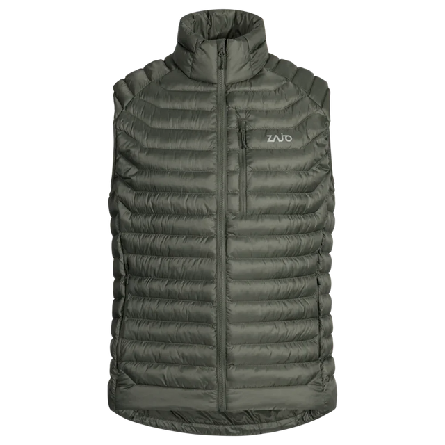 Nubaro Men's Insulated Vest — Thyme Green