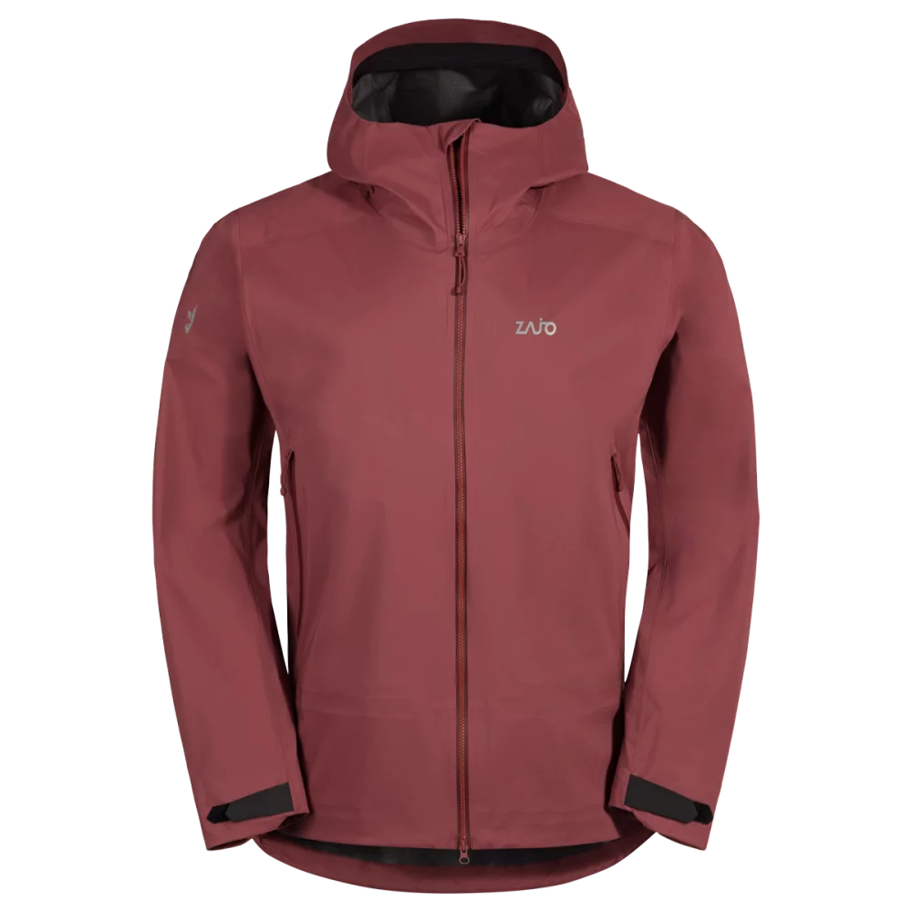 Pinto Men's Waterproof 3L Jacket — Dark Red