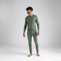 Senti pantaloni lungi din lână merinos pentru bărbați