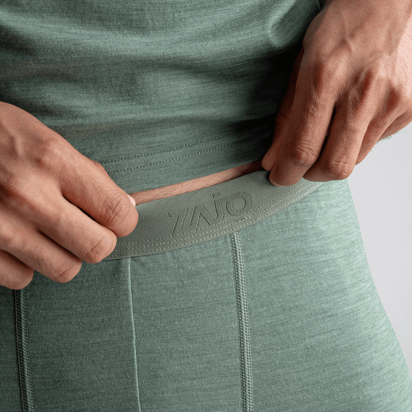Senti pantaloni lungi din lână merinos pentru bărbați