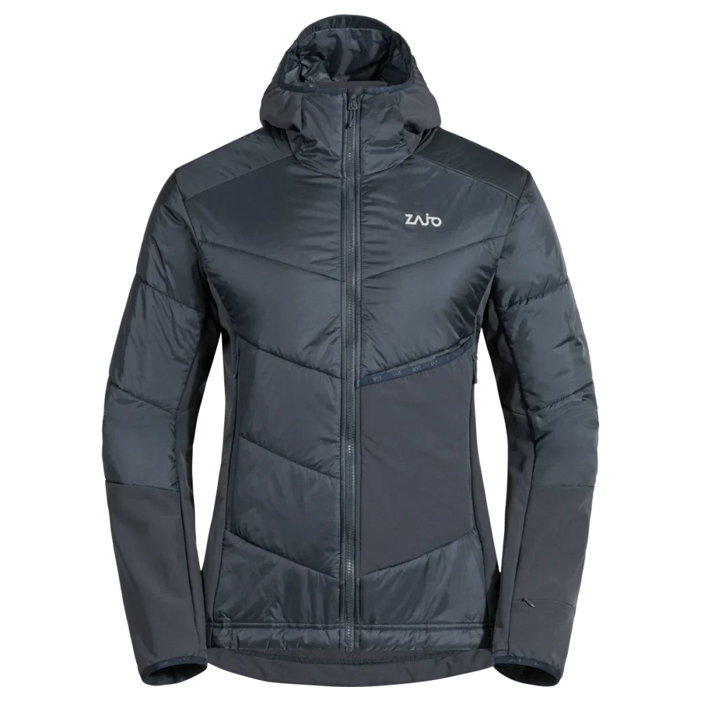 Spiro Men's Insulated Hybrid Jacket — Grey Navy