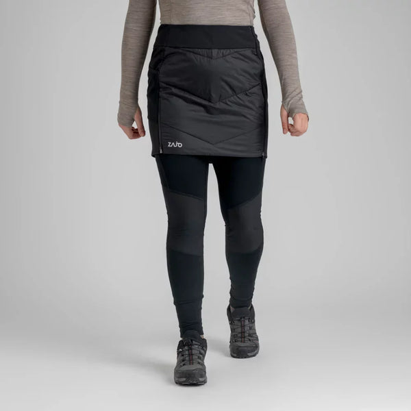 Spiro Women's Insulated Hybrid Skirt — Black