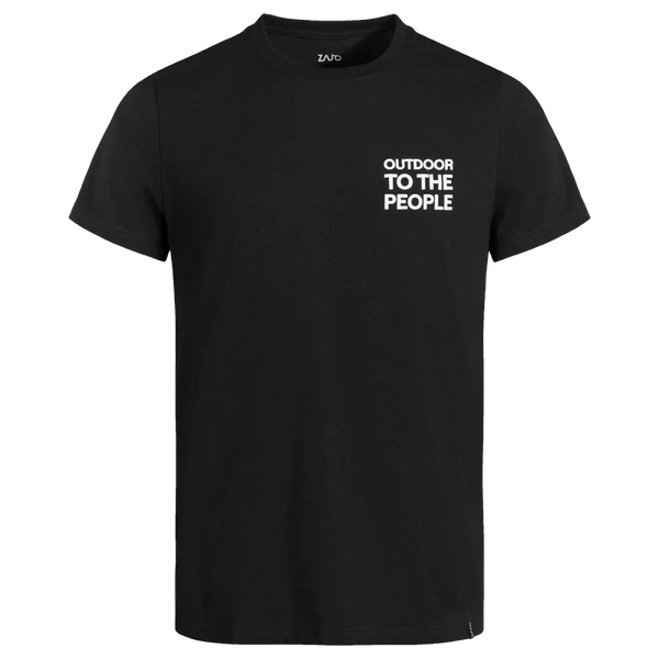 Unuo Men's Organic Cotton T-shirt — Black