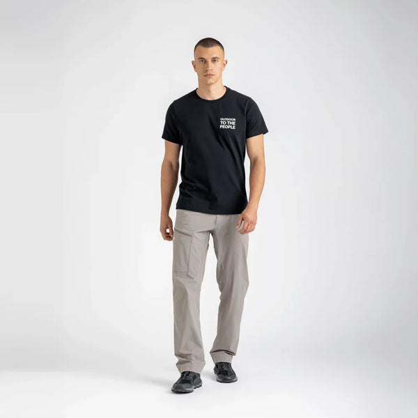 Unuo Men's Organic Cotton T-shirt — Black