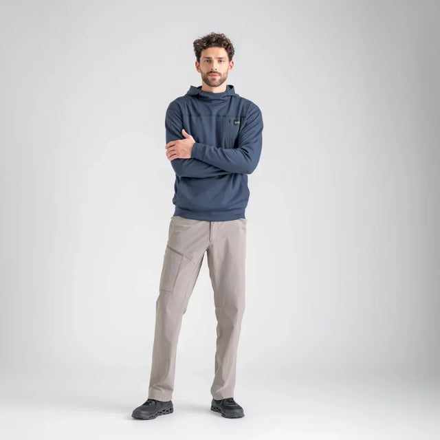 Vespero Men's Merino Hoodie — Chilli Red
